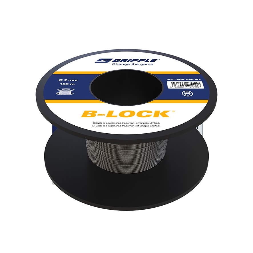 GRIPPLE présentation technique du Borne B-Lock pour câble 1,5 à Borne B-Lock pour câble 1,5 à 2,5 mm BL2-100, configuration et finitions visibles