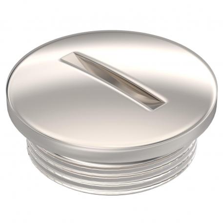 OBO BETTERMANN — vue produit de Bouchon de fermeture avec Bouchon de fermeture avec joint torique M20, forme et finition du produit visibles