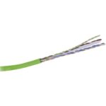 Câble réseau Ethernet CAT6 U/UTP LSOH vert UU009175405, configuration et finitions visibles