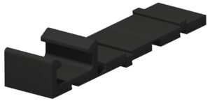 Caoutchouc de calage pour crochet de toit ClickFit EVO, forme et finition du produit visibles