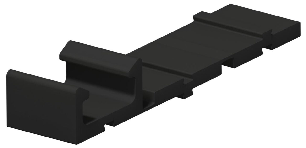 ESDEC — vue produit de Caoutchouc de calage pour crochet Caoutchouc de calage pour crochet de toit ClickFit EVO, forme et finition du produit visibles