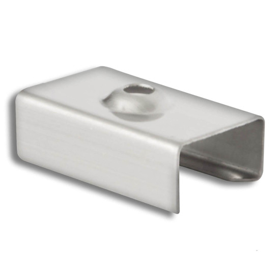 Isoled — vue produit de Clip d'installation pour profilé SURF8 Clip d'installation pour profilé SURF8 Z20, forme et finition du produit visibles