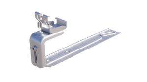 Crochet de toit ClickFit Evo NEW, forme et finition du produit visibles