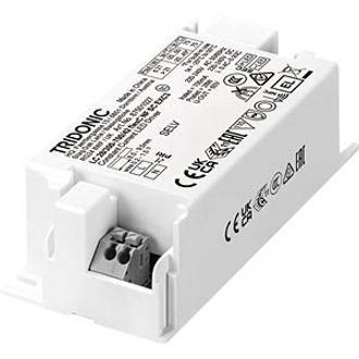 TRIDONIC — vue produit de Driver LED dimmable 28 W Driver LED dimmable 28 W 300-700 mA, forme et finition du produit visibles