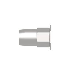 Écrou rivet aveugle hexagonal tête fraisée M8 acier, forme et finition du produit visibles