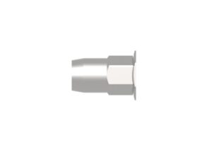 Écrou rivet aveugle hexagonal tête fraisée M8 acier, forme et finition du produit visibles