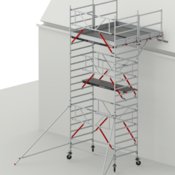 Garde-corps 135-50-2, forme et finition du produit visibles