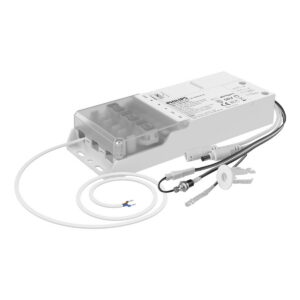 Kit d’éclairage de secours accessoire, forme et finition du produit visibles