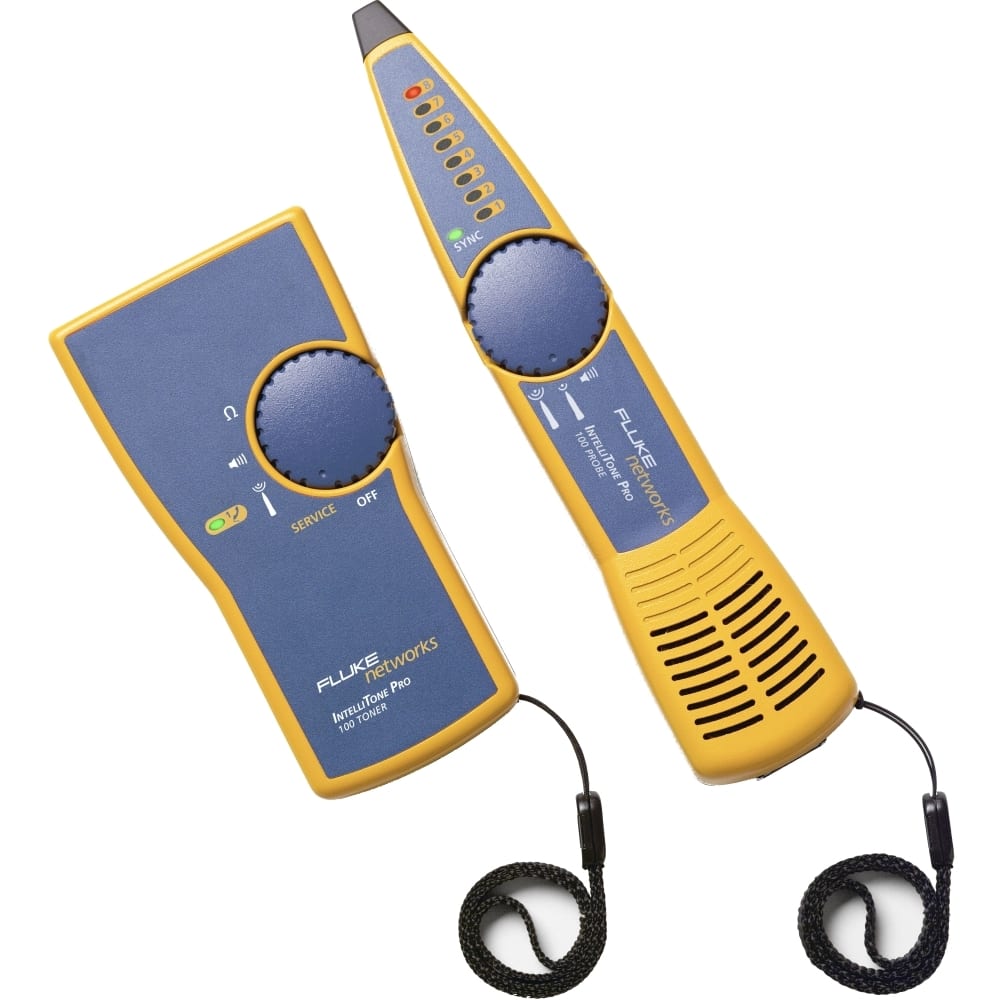FLUKE networks présentation technique du Kit sonde et générateur de Kit sonde et générateur de tonalités IntelliTone Pro 200, configuration et finitions visibles