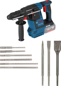 Perforateur burineur sans fil SDS-Plus GBH 18V-26, configuration et finitions visibles
