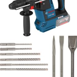 Perforateur burineur sans fil SDS-Plus GBH 18V-26, configuration et finitions visibles