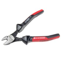 Pince coupante diagonale forte démultiplication 180 mm, forme et finition du produit visibles