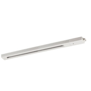 Rail de suspension 1,8 m blanc, forme et finition du produit visibles