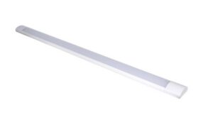 Réglette LED 180 cm 72 W CCT IP42, forme et finition du produit visibles