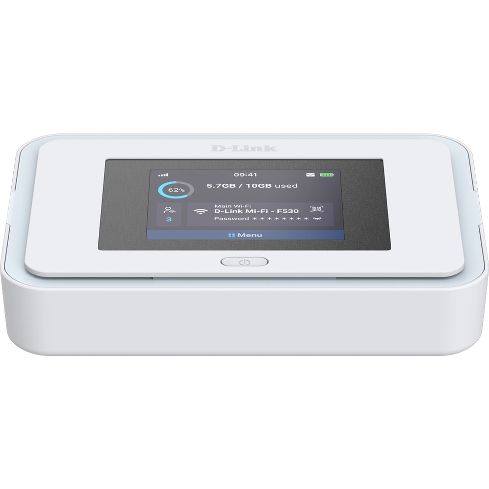 D-LINK présentation technique du Routeur mobile 5G Wi‑Fi 6 AX3000 Routeur mobile 5G Wi‑Fi 6 AX3000 hotspot, configuration et finitions visibles