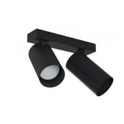 Spot plafond noir MONO II 7841, forme et finition du produit visibles