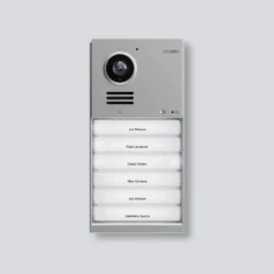 Station de porte vidéo en saillie IQ Door, forme et finition du produit visibles