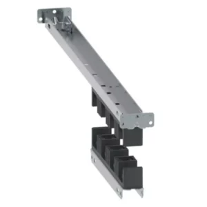 Support jeu de barres XL³HP 6300 600 mm entraxe 75, forme et finition du produit visibles