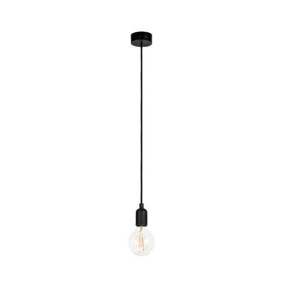 Nowodvorski — vue produit de Suspension silicone noire 6404 Suspension silicone noire 6404, forme et finition du produit visibles