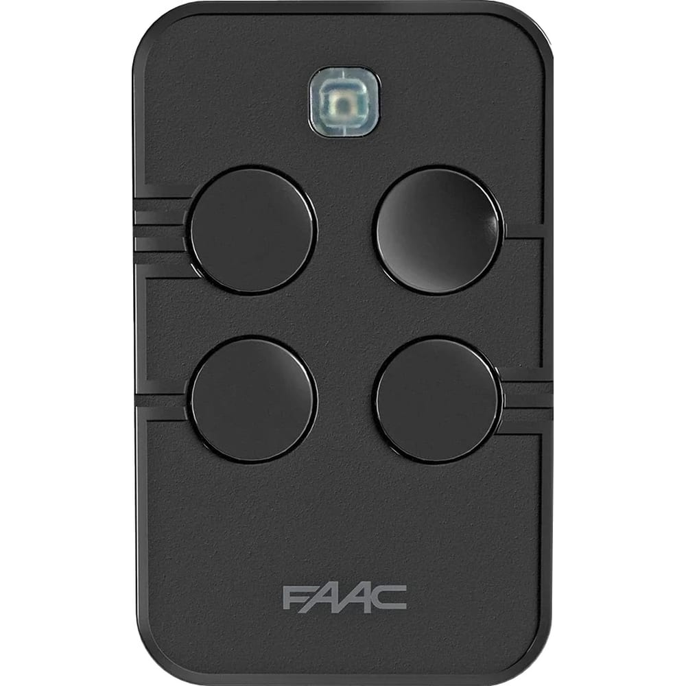 FAAC présentation technique du Télécommande portail XTO4 SLH 868 MHz Télécommande portail XTO4 SLH 868 MHz, configuration et finitions visibles