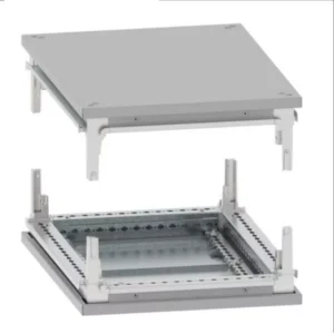 Toit et base XL³HP 6300 acier 450x600 mm, forme et finition du produit visibles