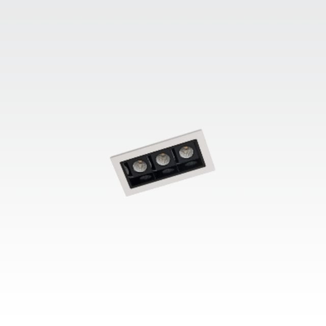 ORBIT - Rithm frame 3x LED 2W 200lm 2700K 46° non DIM white/black - BB9231-2A CL2_46WW