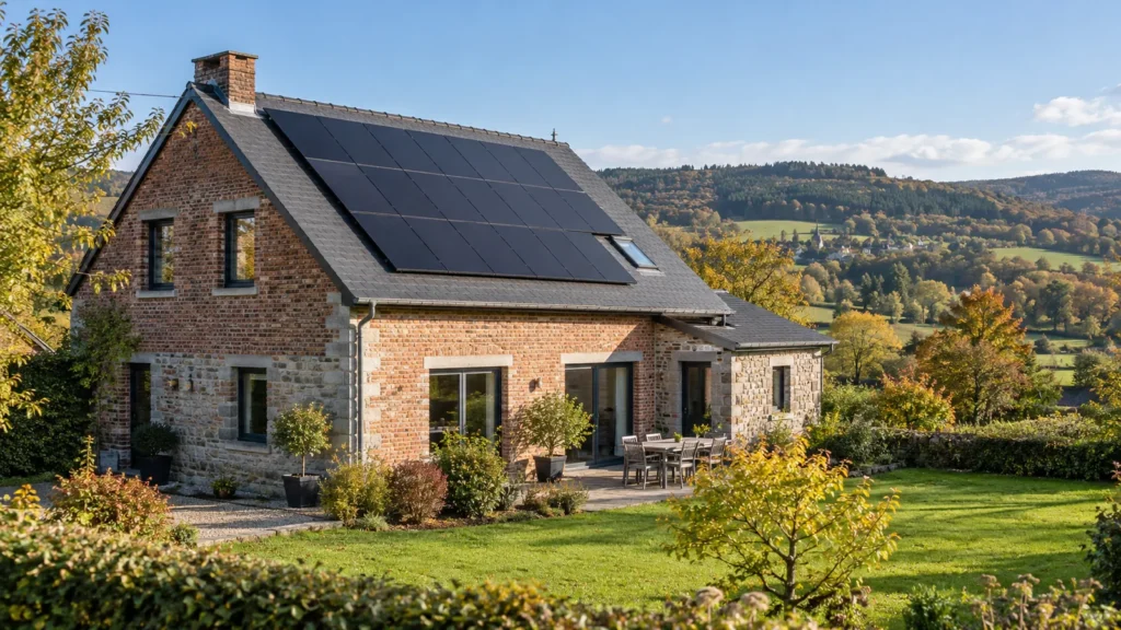 Installateur de panneaux photovoltaïques en Wallonie : autoconsommation, batterie et secours