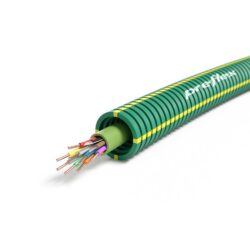 Preflex safe tube précâblé 20mm LS0H vert + signalisation SGG 12X0,8mm 100m