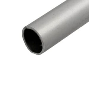 Conduit gris clair à paroi lisse avec ouverture ronde
